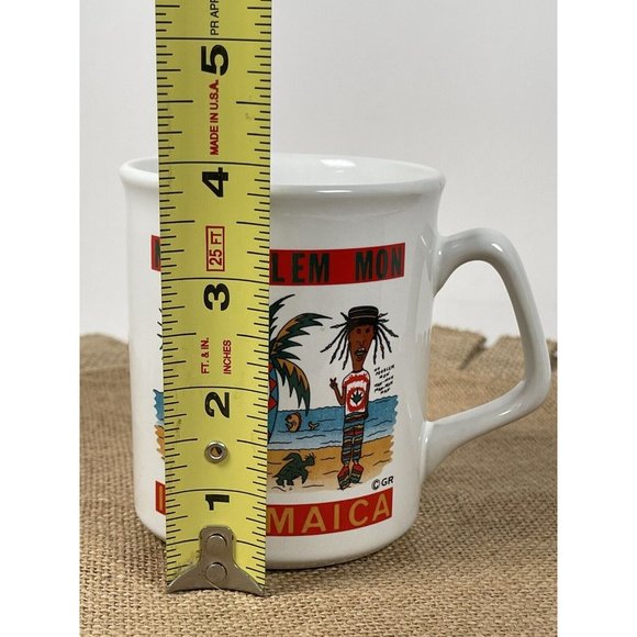 RARE Vintage Beavis and Butt-head Coffee Tea Mug Cup Jamaica Rastafarian Y2K - Picture 9 of 10